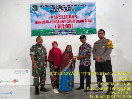 PENYALURAN BLT DD BULAN JUNI 2023